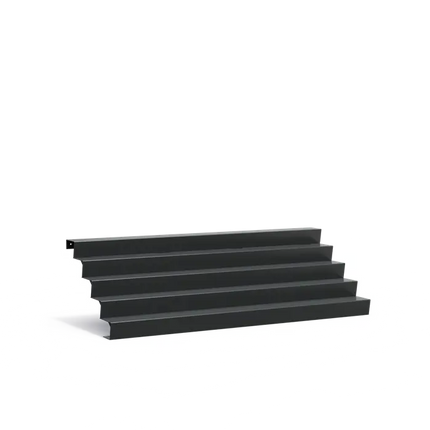 Gartentreppe aus Aluminium, 300 x 120 x 85 cm | Stufen