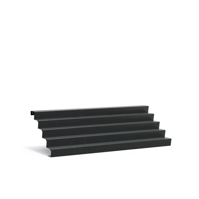 Gartentreppe aus Aluminium, 300 x 120 x 85 cm | Stufen