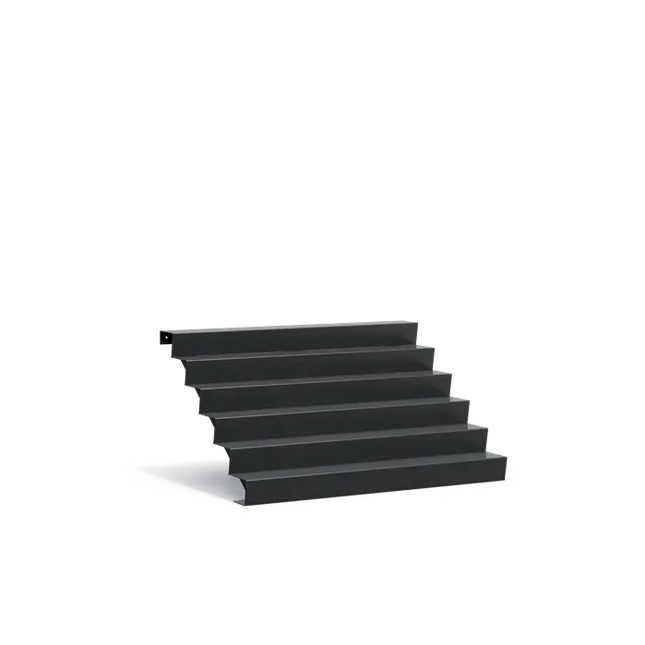 Gartentreppe aus Aluminium, 200 x 144 x 102 cm | Stufen