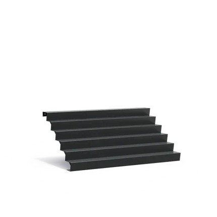 Gartentreppe aus Aluminium, 250 x 144 x 102 cm | Stufen