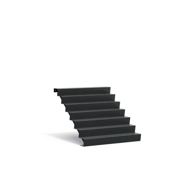 Gartentreppe aus Aluminium, 150 x 168 x 119 cm | Stufen