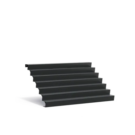 Gartentreppe aus Aluminium, 250 x 168 x 119 cm | Stufen