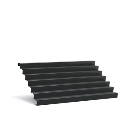 Gartentreppe aus Aluminium, 300 x 168 x 119 cm | Stufen