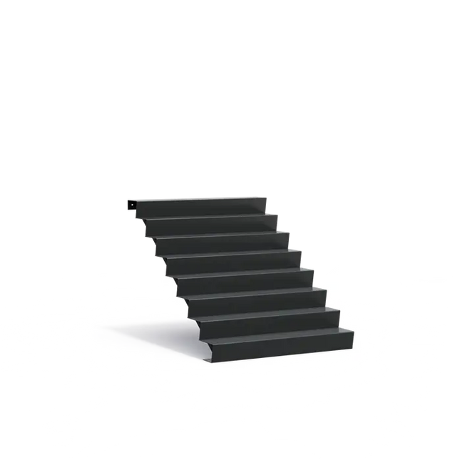 Gartentreppe aus Aluminium, 150 x 192 x 136 cm | Stufen