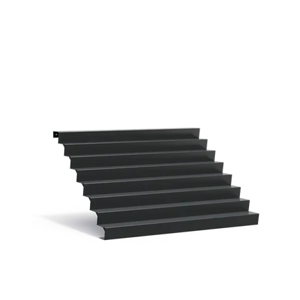 Gartentreppe aus Aluminium, 250 x 192 x 136 cm | Stufen