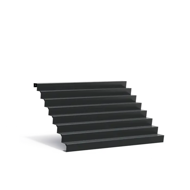 Gartentreppe aus Aluminium, 250 x 192 x 136 cm | Stufen