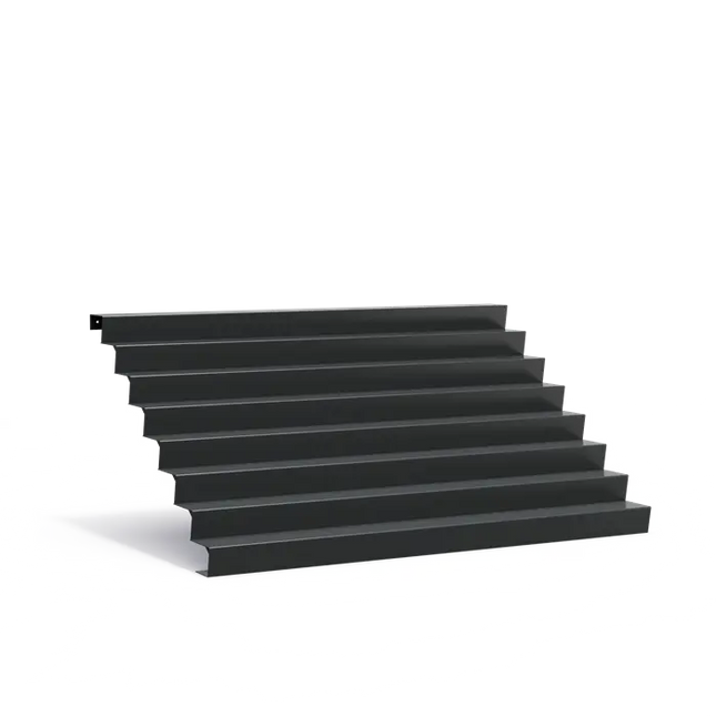 Gartentreppe aus Aluminium, 300 x 192 x 136 cm | Stufen