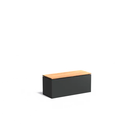 Aluminium Garden Bench - Base with Seat 100 x 40 x 43 cm