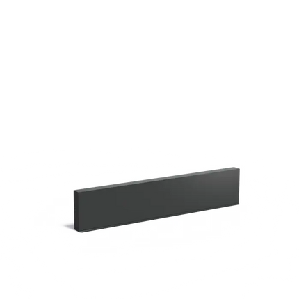Tuinmuur | Aluminium Tuinwand 300 x 15 x 60 cm