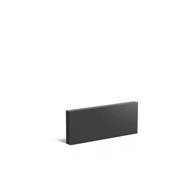 Tuinmuur | Aluminium Tuinwand 200 x 15 x 80 cm