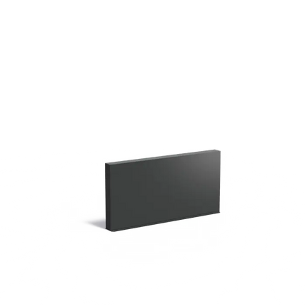 Tuinmuur | Aluminium Tuinwand 200 x 15 x 100 cm