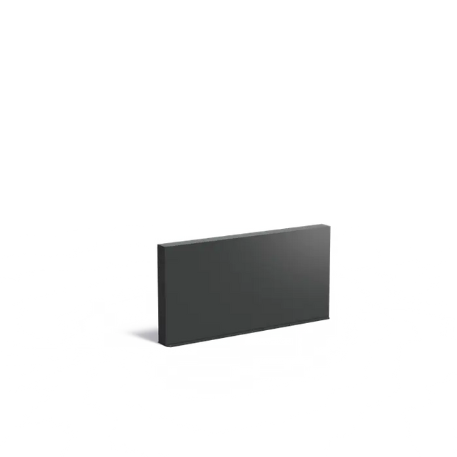 Tuinmuur | Aluminium Tuinwand 200 x 15 x 100 cm
