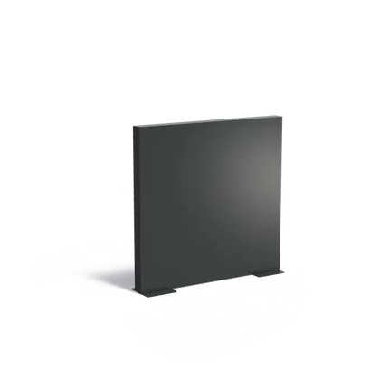 Tuinmuur | Aluminium Tuinwand 150 x 15 x 194 cm