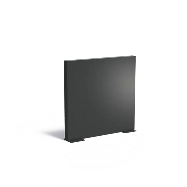 Tuinmuur | Aluminium Tuinwand 150 x 15 x 194 cm