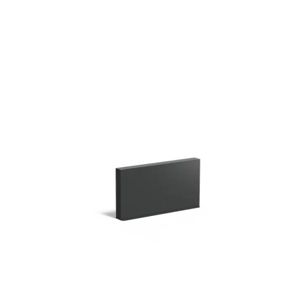 Tuinmuur | Aluminium Tuinwand 150 x 15 x 80 cm