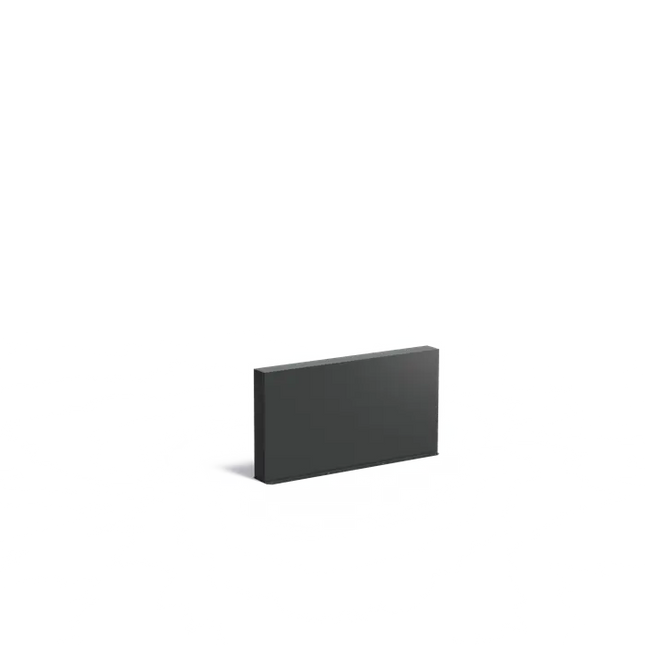 Tuinmuur | Aluminium Tuinwand 150 x 15 x 80 cm