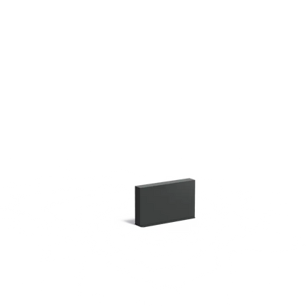 Tuinmuur | Aluminium Tuinwand 100 x 15 x 60 cm