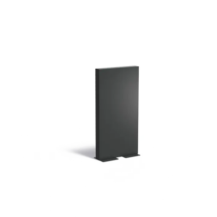 Tuinmuur | Aluminium Tuinwand 100 x 15 x 194 cm