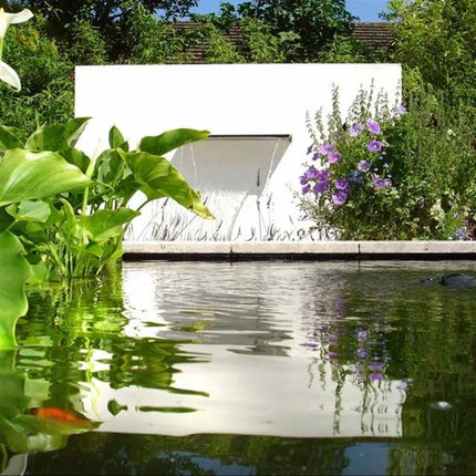 Aluminium Waterval 150 x 25 x 100 cm - Vijvermuur