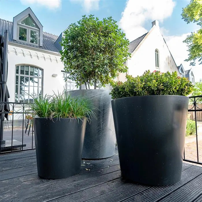 Aluminium Plantenbak 100 x 100 cm - Rond
