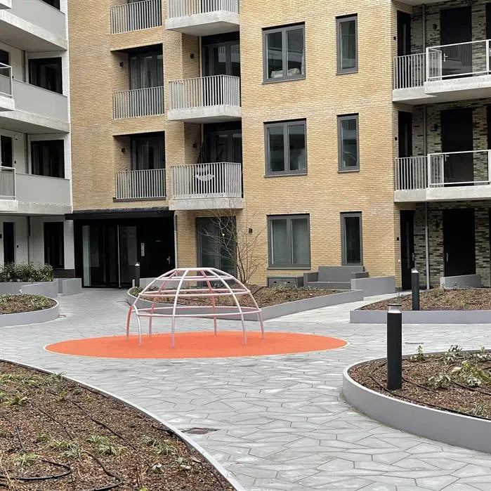 Keerwand Aluminium Binnenbocht 2000 x 2000 x 400 mm