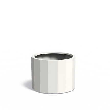 Aluminium Plantenbak Rond 80 x 60 cm - 16 Hoekig