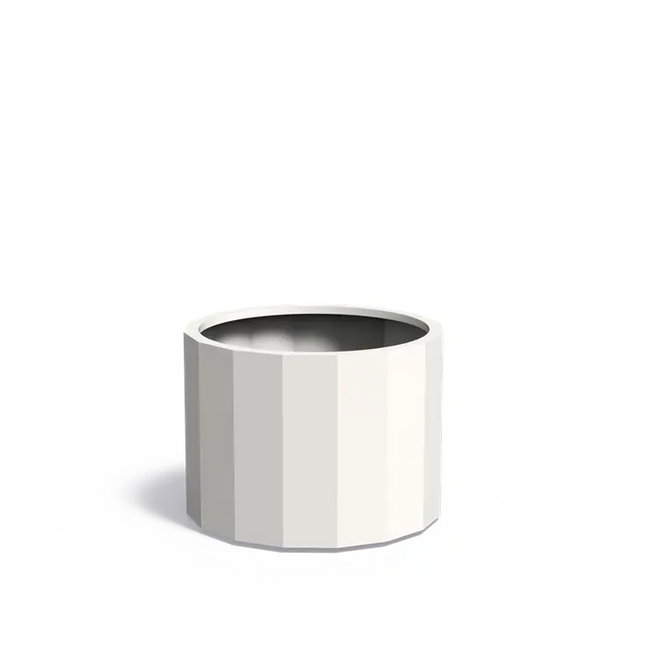 Aluminium Plantenbak Rond 80 x 60 cm - 16 Hoekig
