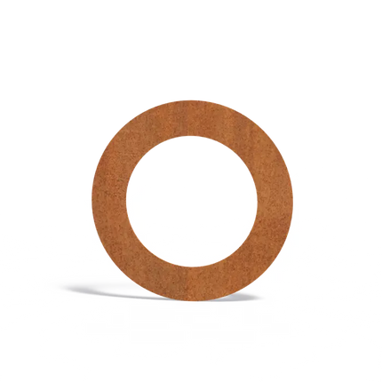 Buitenhaard Kachelpijp Cortenstaal Rosette Rond 204 x 2 mm