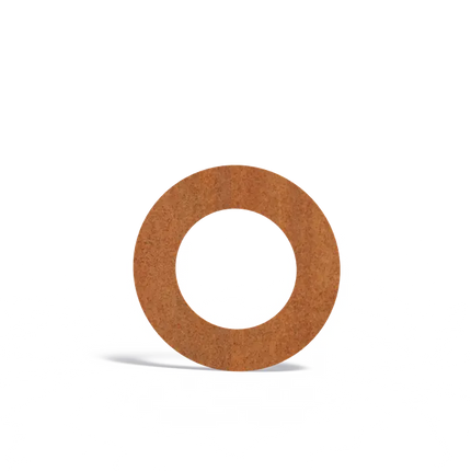 Buitenhaard Kachelpijp Cortenstaal Rosette Rond 154 x 2 mm