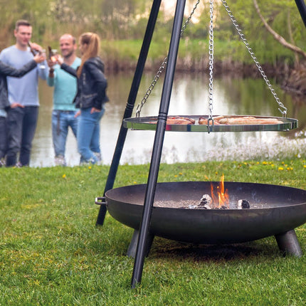 Barbecuestatief Zwart/Zilver
