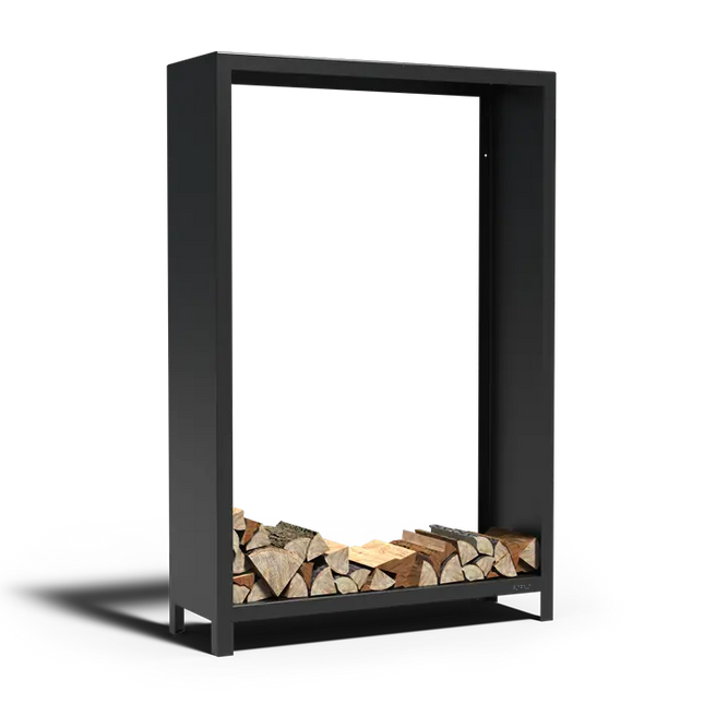 Stahl-Holzlager 120 x 40 x 180 cm - Brennholzlagerung