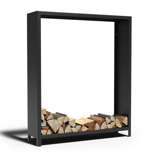 Stahl-Holzlager 150 x 40 x 180 cm - Brennholzlagerung