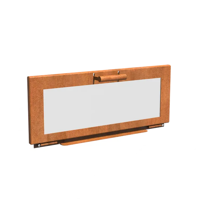 Buitenhaard Deur Cortenstaal 750 x 10 x 350 mm