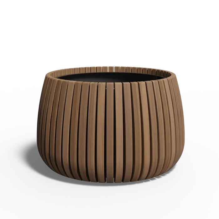 Hardhouten Plantenbak MORI 98x60 cm - Kebony