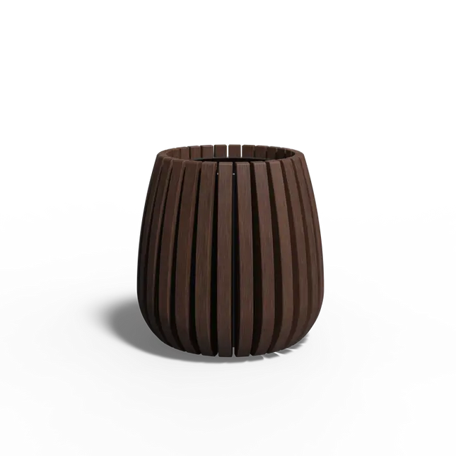 Jardinera de bambú MORI 60x60 cm