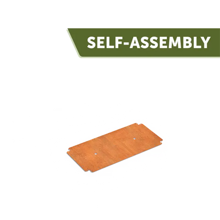 Corten Steel Planter Base 1000 x 500 x 2 mm - Base Plate