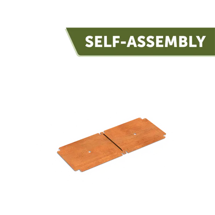Corten Steel Planter Base 1200 x 500 x 2 mm - Base Plate