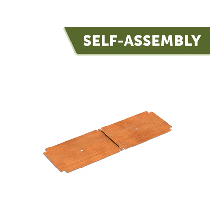 Podstawa donicy ze stali corten 1500 x 500 x 2 mm - Płyta bazowa