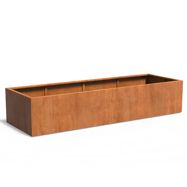 Cortenstaal Plantenbak 300 x 100 x 60 cm
