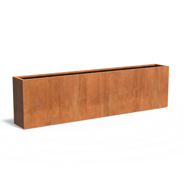 Cortenstaal Plantenbak 300 x 40 x 80 cm