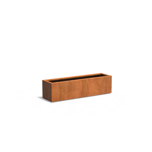 Cortenstaal Plantenbak 150 x 40 x 40 cm