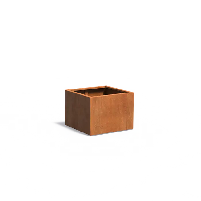 Cortenstaal Plantenbak 80 x 80 x 60 cm