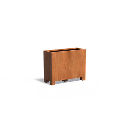 Cortenstaal Plantenbak Op Poten 100 x 40 x 80 cm