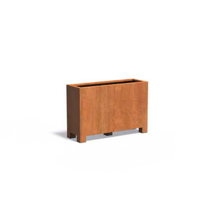 Cortenstaal Plantenbak Op Poten 120 x 40 x 80 cm