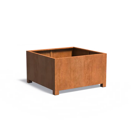 Cortenstaal Plantenbak Op Poten 140 x 140 x 80 cm