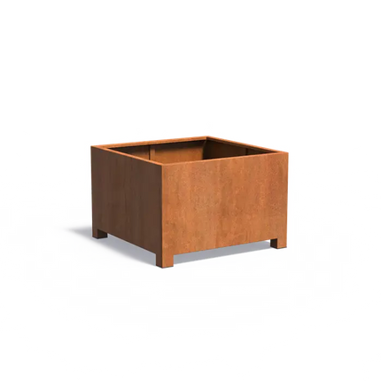 Cortenstaal Plantenbak Op Poten 120 x 120 x 80 cm