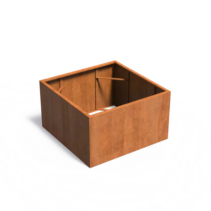 Cortenstaal Plantenbak 140 x 140 x 80 cm - Zonder bodem