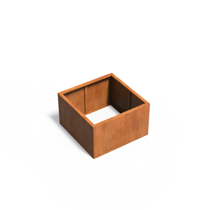 Cortenstaal Plantenbak 100 x 100 x 60 cm - Zonder bodem