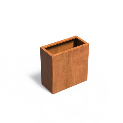 Donica ze stali corten 80 x 40 x 80 cm - bez dna