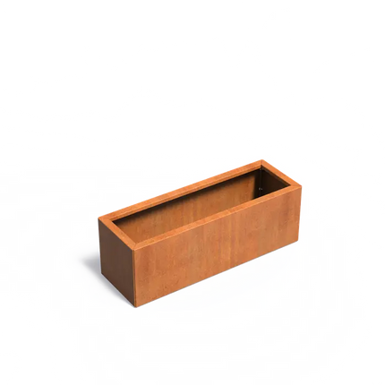 Cortenstaal Plantenbak 120 x 40 x 40 cm - Zonder Bodem
